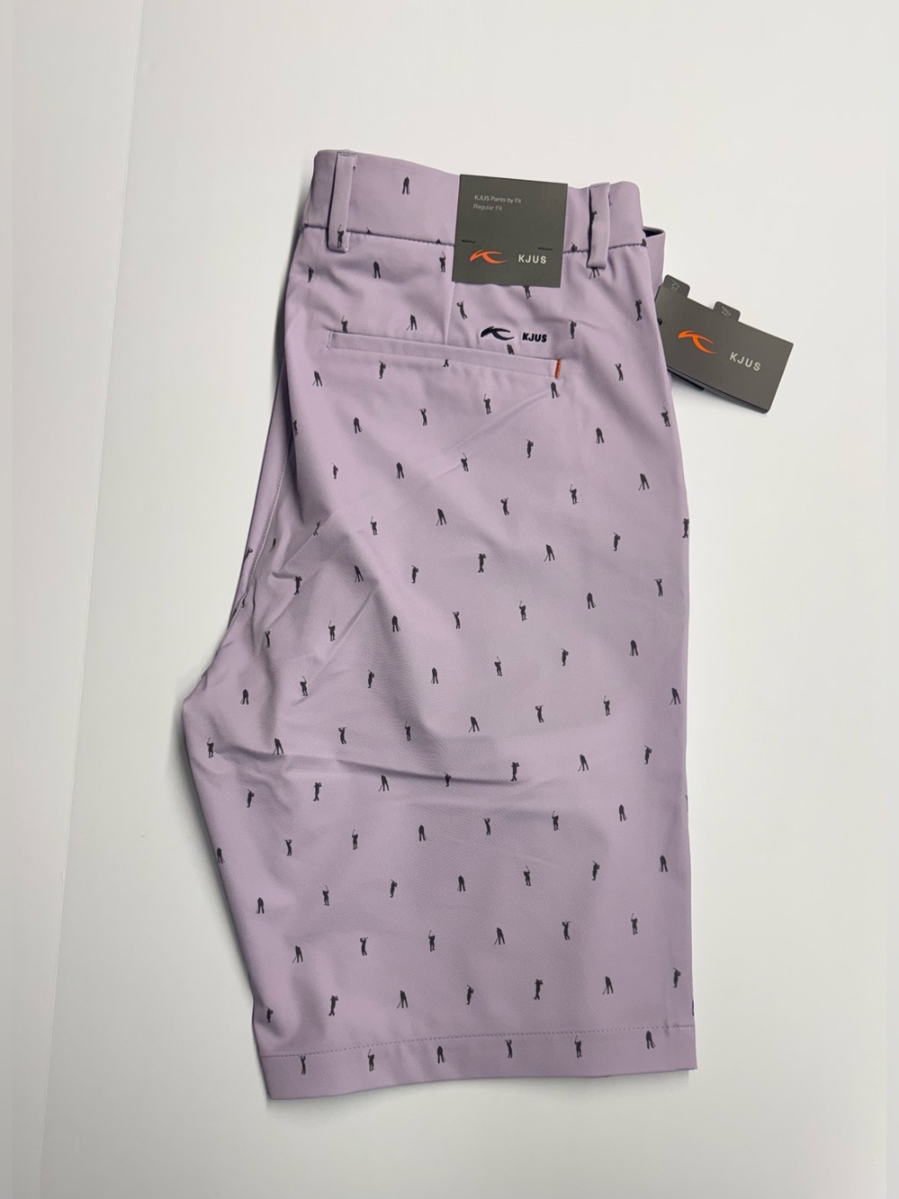 KJUS  Iver Printed 10" Golf Shorts Men’s Size W34 Regular Fit All Over Print NWT